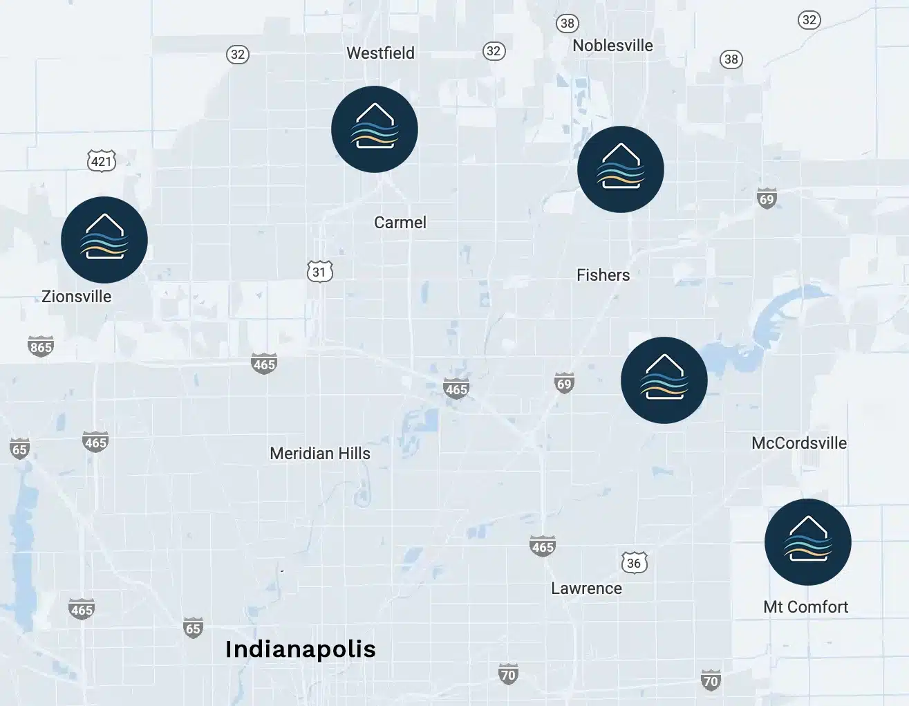 Northern Indianapolis Suburbs